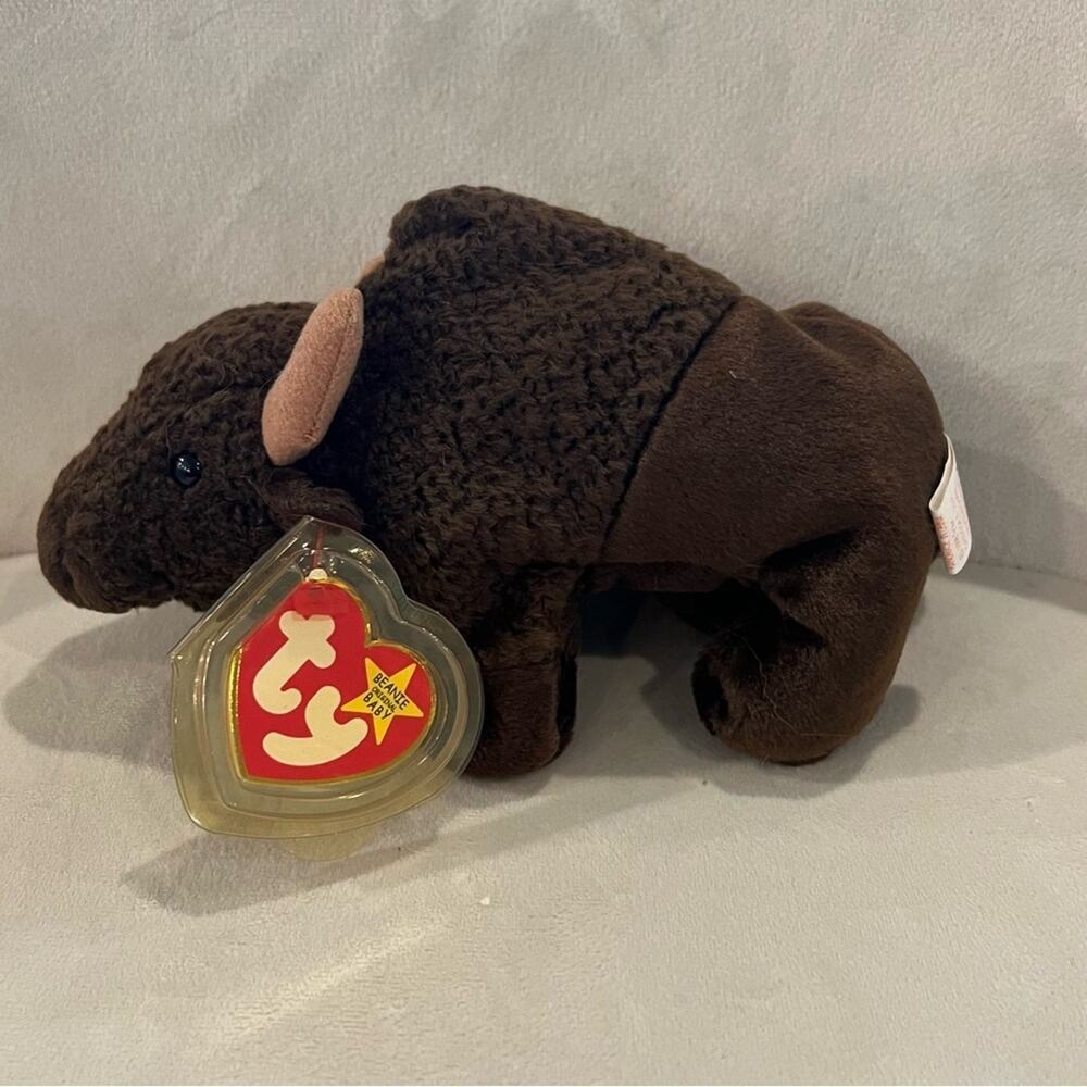 Ty Beanie Baby Roam the Buffalo, NWT